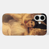 Coques Case-Mate iPhone Jeunesse par Bouguereau, Portrait d'anges victorie (Verso (horizontal))