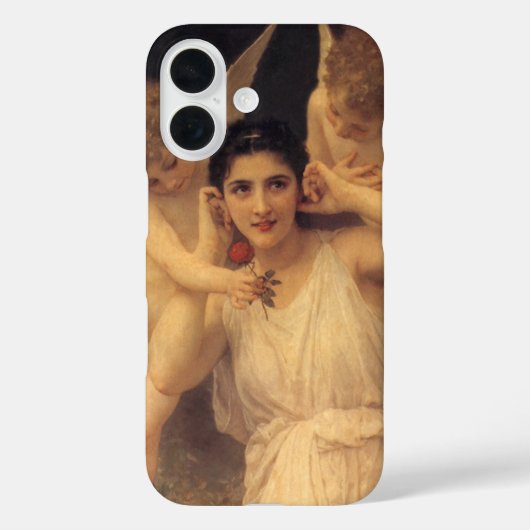 Coques Case-Mate iPhone Jeunesse par Bouguereau, Portrait des Anges Victor (Verso)
