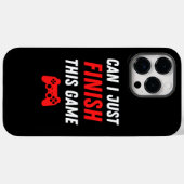 Coques Case-Mate iPhone Jeux Vidéo amusant Puis-je juste finir ce jeu (Verso (horizontal))