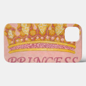 Coques Case-Mate iPhone Jeweled Princess Crown by Chariklia Zaris (Verso (horizontal))