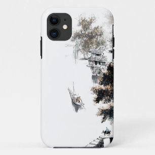 Case-Mate iPhone Case Jiangnan Pittoresque Chine peinture de pinceau pay
