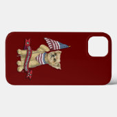Coques Case-Mate iPhone JJ Le Yorkie Tout-Américain (Verso (horizontal))