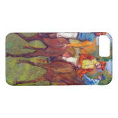 Coques Case-Mate iPhone Jockeys et chevaux de course, Edgar Degas (Dos (Horizontal))