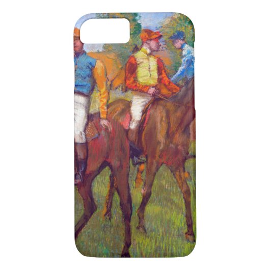 Coques Case-Mate iPhone Jockeys et chevaux de course, Edgar Degas (Dos)