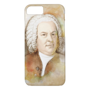 Coques Pour iPhone Johann Sebastian Bach im Aquarell Stil