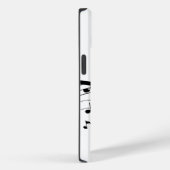 Coques Case-Mate iPhone Johann Sebastian Bach Portrait et buste avec notes (Verso / Droite)