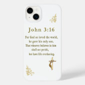 Coques Case-Mate iPhone John 3:16 (Verso)
