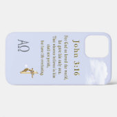 Coques Case-Mate iPhone John 3:16 (Verso (horizontal))
