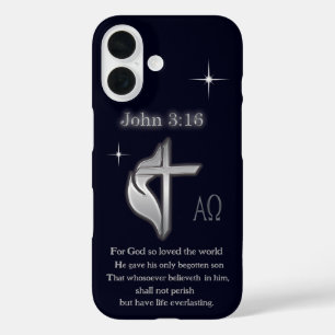 Coques iPhone 16 John 3:16