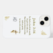 Coques Case-Mate iPhone John 3:16 (Verso (horizontal))