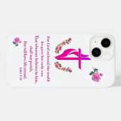 Coques Case-Mate iPhone John 3:16 (Verso (horizontal))