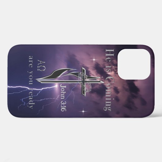Coques Case-Mate iPhone John 3:16 (Verso (horizontal))