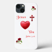 Coques Case-Mate iPhone John 3:16 (Verso)
