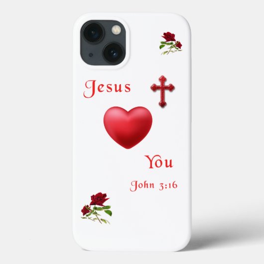 Coques Case-Mate iPhone John 3:16 (Verso)