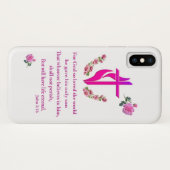 Coques Case-Mate iPhone John 3:16 (Dos (Horizontal))