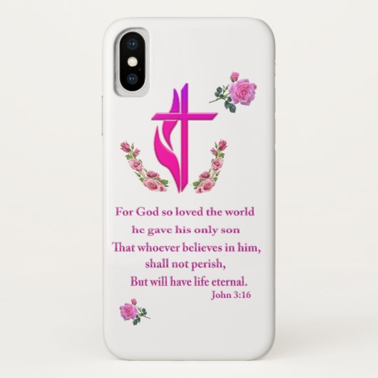 Coques Case-Mate iPhone John 3:16 (Dos)