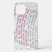 Coques Case-Mate iPhone John 3:16 (Verso)