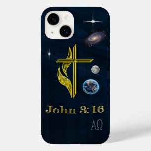 Coque Pour iPhone 14 John 3:16