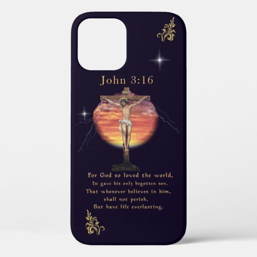 Coques Case-Mate iPhone John 3:166 (Verso)