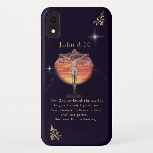 Coques Case-Mate iPhone John 3:166 (Dos)