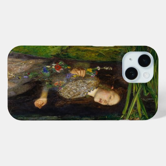 Coques Case-Mate iPhone John Everett Millais - Ophélie (Verso (horizontal))