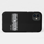 Coques Case-Mate iPhone John Lewis - Citation à propos des problèmes (Dos (Horizontal))