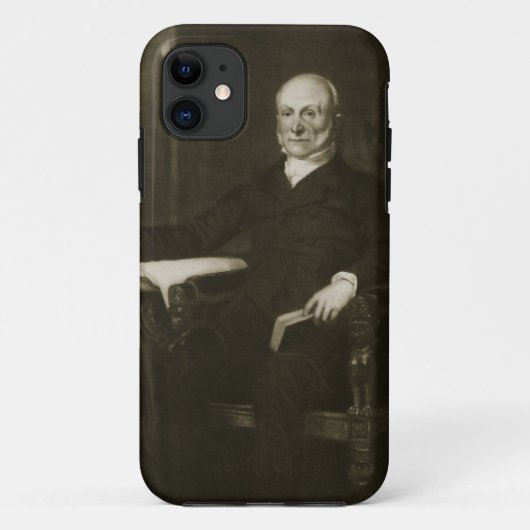 Coques Case-Mate iPhone John Quincy Adams, 6ème président du Sta uni (Dos)