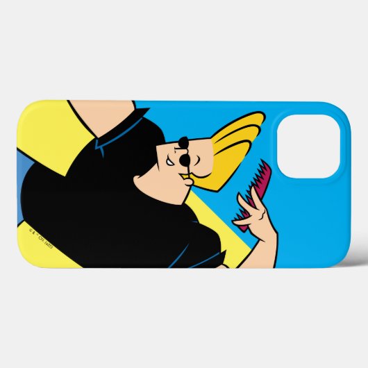Coques Case-Mate iPhone Johnny Bravo Coiffure (Verso (horizontal))
