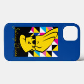 Coques Case-Mate iPhone Johnny Bravo Pop Art Graphic (Verso (horizontal))