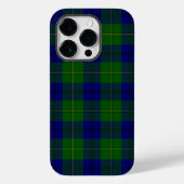 Coques Case-Mate iPhone Johnstone tartan bleu vert plaid (Verso)