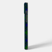 Coques Case-Mate iPhone Johnstone tartan bleu vert plaid (Verso / Gauche)