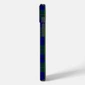 Coques Case-Mate iPhone Johnstone tartan bleu vert plaid (Verso / Gauche)