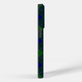 Coques Case-Mate iPhone Johnstone tartan bleu vert plaid (Verso / Droite)