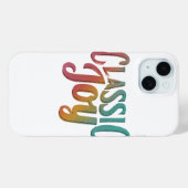 Coques Case-Mate iPhone Joie classique (Verso (horizontal))