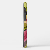 Coques Case-Mate iPhone Joie, Rose Vert Anthracite Fleur Fractal Meilleure (Verso / Droite)