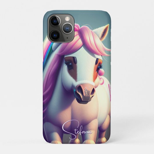 Coques Case-Mate iPhone Joli 3d Spirit Pony 2 (Dos)