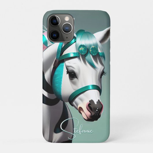 Coques Case-Mate iPhone Joli 3d Spirit Pony 7 (Dos)