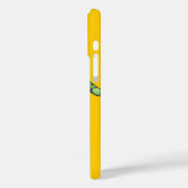 Coques Case-Mate iPhone Joli Alligator vert et jaune (Verso / Gauche)