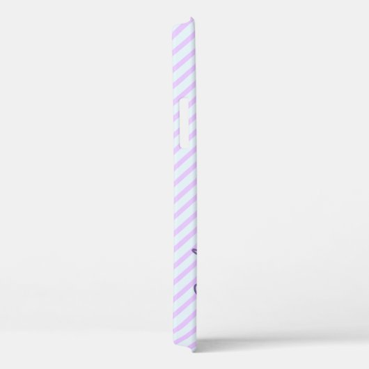 Coques Case-Mate iPhone Joli aqua violet bébé assis éléphant (Verso / Droite)