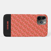 Coques Case-Mate iPhone Joli Bacon Personnalisé Drôle (Dos (Horizontal))