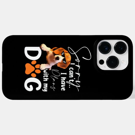 Coques Case-Mate iPhone Joli Beagle Chien Chiot Amant/ Drôle Beagle (Verso (horizontal))