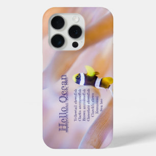 Coque iPhone 15 Pro joli bébé anemone poisson
