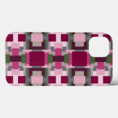 Coques Case-Mate iPhone Joli Bloc De Couleurs Rose Et Vert (Verso (horizontal))