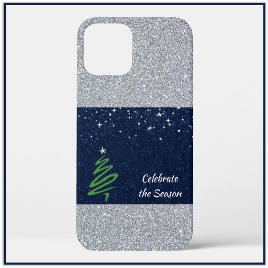 Coques Case-Mate iPhone Joli Blue Silver Parties scintillant Fête de vacan