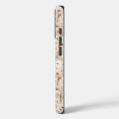 Coques Case-Mate iPhone Joli Blush Brown Floral (Verso / Gauche)