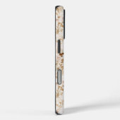 Coques Case-Mate iPhone Joli Blush Brown Floral (Verso / Droite)