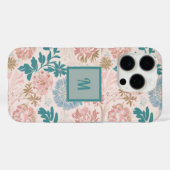 Coques Case-Mate iPhone Joli Boho Floral iPhone 16 Téléphone Case (Verso (horizontal))