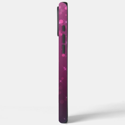 Coques Case-Mate iPhone Joli Bokeh rose (Verso / Gauche)