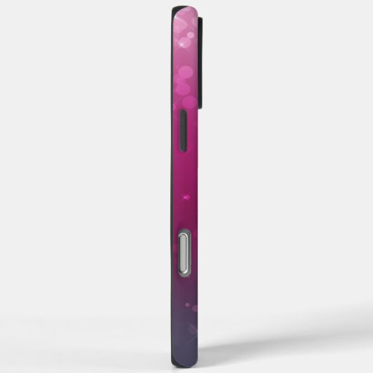 Coques Case-Mate iPhone Joli Bokeh rose (Verso / Droite)