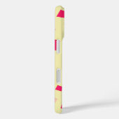 Coques Case-Mate iPhone Joli Carré rose Confetti Ajouter votre nom Fille (Verso / Droite)